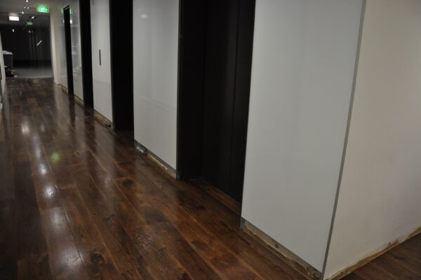 Hardwood timber flooring